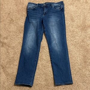 Kut from the Kloth Dark Blue Straight Leg Jeans